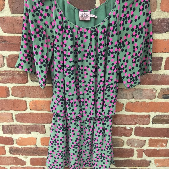 Juicy Couture Dresses & Skirts - Juicy Couture Women’s Polka Dot Dress Size 4 Silk